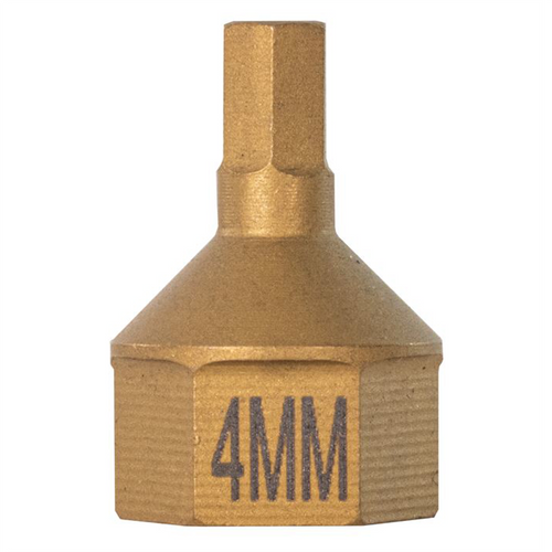 Mayhew 4 MM Metric Hex Dual Drive Bit, 7/16" Drive