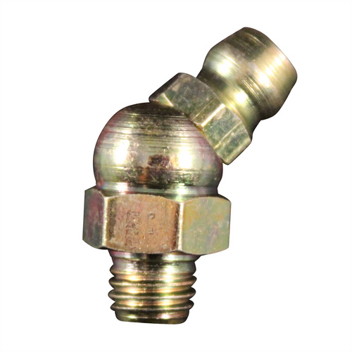 Milton Industries Grease Fitting 1/4"- 28 SAE-LT , Short -