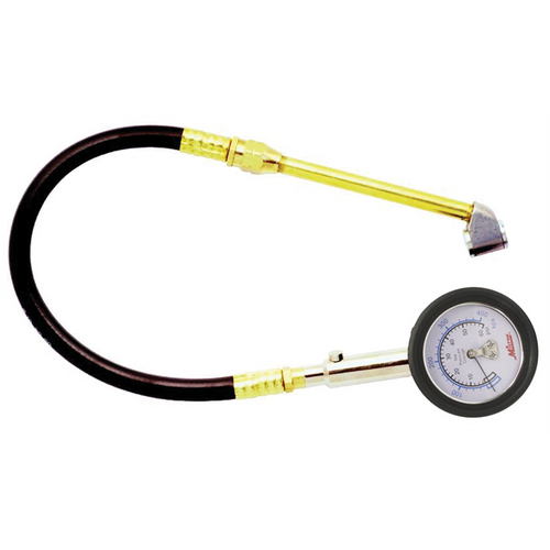 Milton Industries Dual Head Chuck Dial Tire Gauge 0-60 PSI Milton Industries Dual Head Chuck Dial Tire Gauge 0-60 PSI