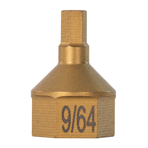 Mayhew 9/64" SAE Hex Dual Drive Bit, 7/16" Drive