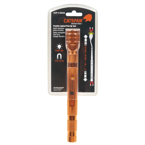 Mayhew CATSPAW FLEXIBLE LIGHTED PICK-UP TOOL