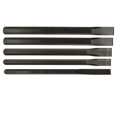 Mayhew LONG COLD CHISEL 5-PC SET Mayhew LONG COLD CHISEL 5-PC SET