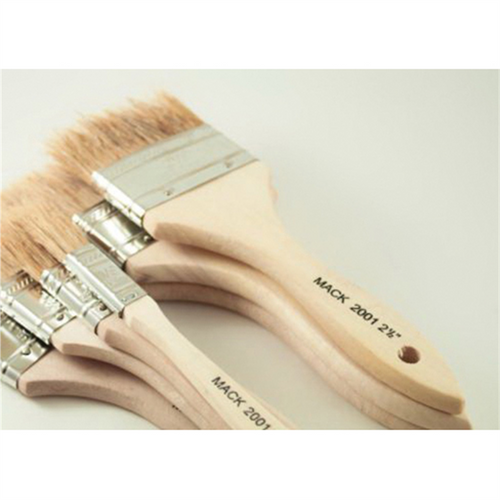 Mack Brushes Whitey II 2001-15 2001 Series All Purpose Throw-Away Chip Brush, 1-1/2 in, Wood Handle, Natural White