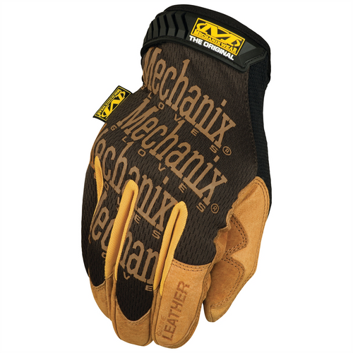 Mechanix Wear Mechanix Wear Original Leather Small 8 Tan/Black Mechanix Wear Mechanix Wear Original Leather Small 8 Tan/Black