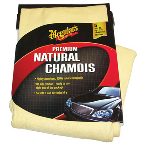 Meguiar's Automotive CHAMOIS SUPER THICK NATURAL 5.0 SQ FT