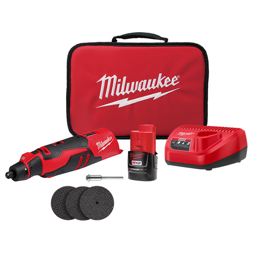 Milwaukee Tool M12 Brushless Rotary Tool Kit Milwaukee Tool M12 Brushless Rotary Tool Kit