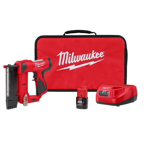 Milwaukee Tool M12 23 Gauge Pin Nailer Kit Milwaukee Tool M12 23 Gauge Pin Nailer Kit