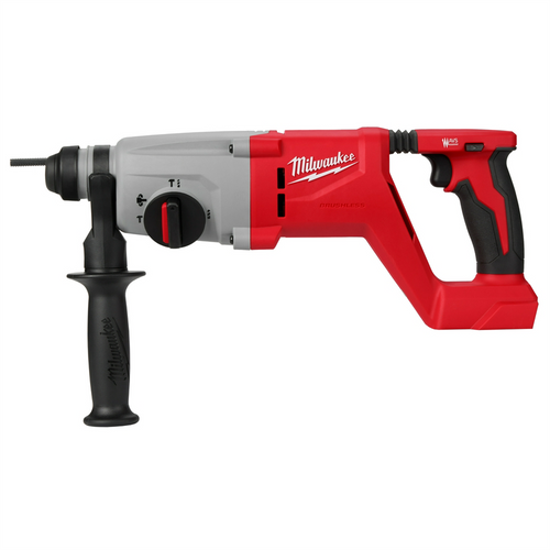 Milwaukee Tool M18 Brushless 1” SDS Plus D-Handle Rotary Hammer Milwaukee Tool M18 Brushless 1” SDS Plus D-Handle Rotary Hammer