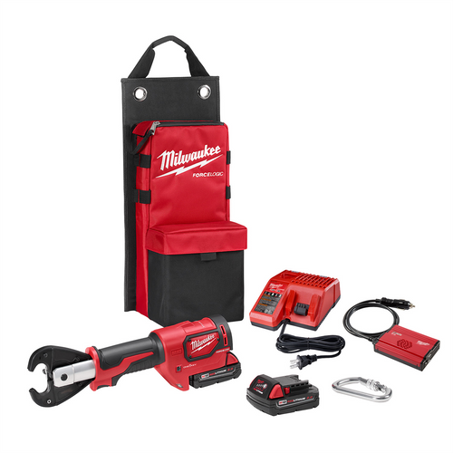 M18 FORCE LOGIC 6T Utility Crimper Kit with D3 Grooves "Snub Nose" M18 FORCE LOGIC 6T Utility Crimper Kit with D3 Grooves "Snub Nose"