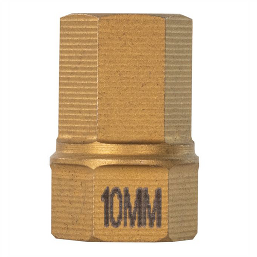Mayhew 10 MM Metric Hex Dual Drive Bit, 7/16" Drive