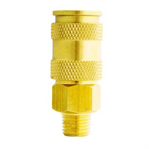 Milton Industries HI-Flo V-Style 'A,M,V' 1/4" MNPT Brass Body