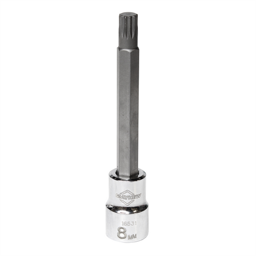 Mayhew Mayhew 8 MM Triple Square Medium Insert Socket Bit, 3/8-Inch Drive