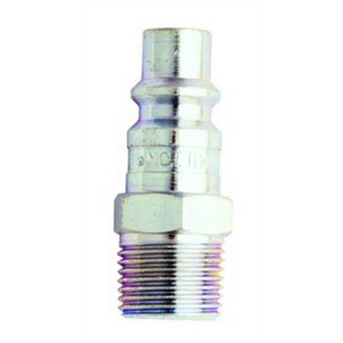 Milton Industries 3/8" Male Plug H-Style, 2/cd