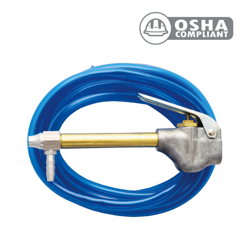 Milton Industries Siphon Blow Gun, Spray-Cleaning Gun & Hose Tubing Kit - For Use with Liquids - 150 PSI Milton Industries Siphon Blow Gun, Spray-Cleaning Gun & Hose Tubing Kit - For Use with Liquids - 150 PSI