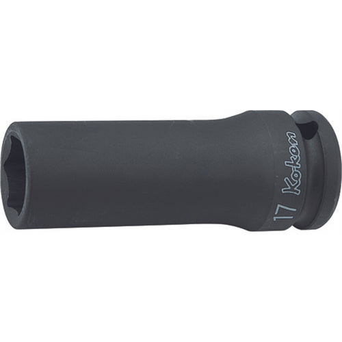Ko-ken USA 14300M-21 1/2 Sq. Dr. Socket  21mm 6 point Length 80mm