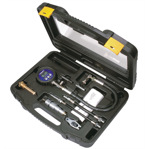 Mityvac Digital Diesel Compression Test Kit, 9 Volt, Up to 12 Cylinders