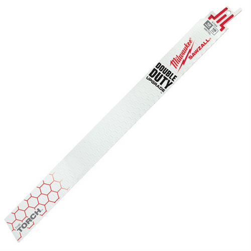 Milwaukee Tool 12" 18 TPI The Torch SAWZALL Blades (5 Pk) Milwaukee Tool 12" 18 TPI The Torch SAWZALL Blades (5 Pk)