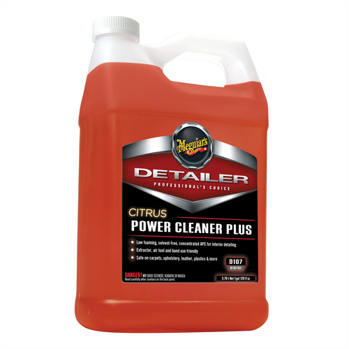 Meguiars Detail Products Detailer D10701 Citrus Power Cleaner Plus, 1 gal Can, Reddish Orange Meguiars Detail Products Detailer D10701 Citrus Power Cleaner Plus, 1 gal Can, Reddish Orange
