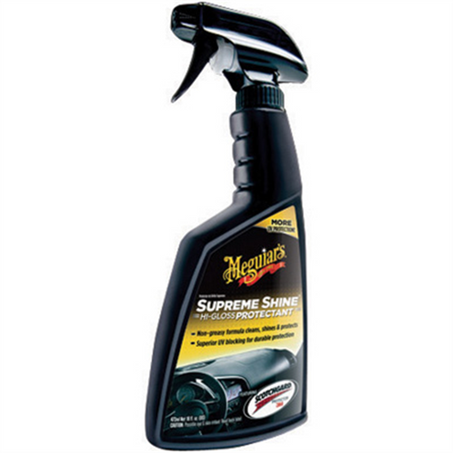 Meguiar's Automotive Supreme Shine Protectant for Vinyl, Rub