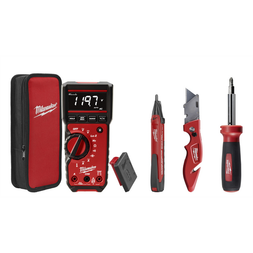 Milwaukee Tool DIGITAL MULTIMETER ELECTRICAL COMBO KIT Milwaukee Tool DIGITAL MULTIMETER ELECTRICAL COMBO KIT