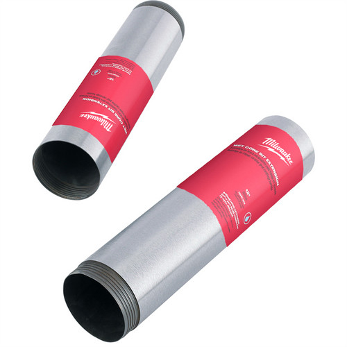 Milwaukee Tool 5" x 12" Diamond Premium Wet Core Bit Extension Milwaukee Tool 5" x 12" Diamond Premium Wet Core Bit Extension