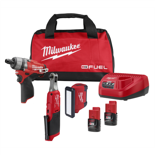 Milwaukee Tool M12 3 Piece Screwdriving Kit