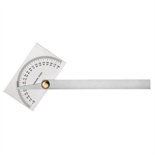 Milwaukee Tool Stainless Steel Protractor Milwaukee Tool Stainless Steel Protractor
