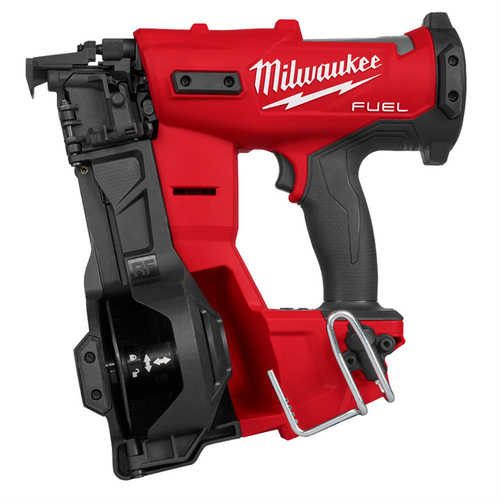 Milwaukee Tool M18 FUEL 18-Volt Lithium-Ion Brushless Cordless Coil Roofing Nailer (Tool Only)