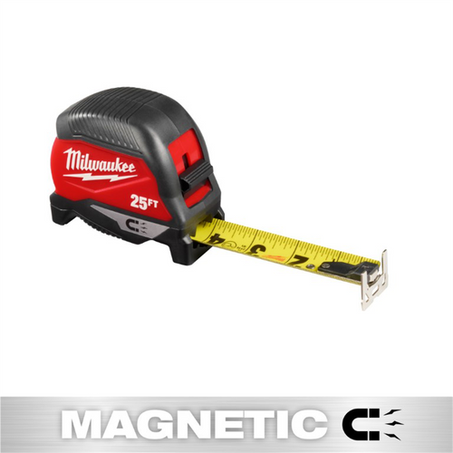 Milwaukee Tool 25ft Magnetic Tape Measure Milwaukee Tool 25ft Magnetic Tape Measure