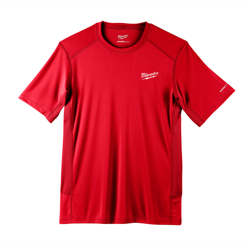 Milwaukee Tool WORKSKIN LIGHT SS SHIRT - RED 3X