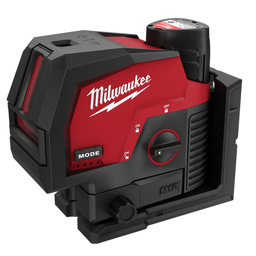 Milwaukee Tool M12 Green Cross Line & Plumb Points Laser Kit Milwaukee Tool M12 Green Cross Line & Plumb Points Laser Kit