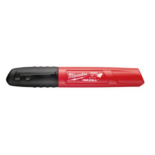 Milwaukee Tool INKZALL Black Chisel Tip Marker Milwaukee Tool INKZALL Black Chisel Tip Marker