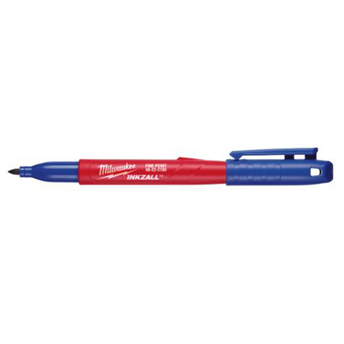 Milwaukee Tool INKZALL Blue Fine Point Marker Milwaukee Tool INKZALL Blue Fine Point Marker