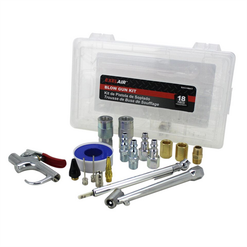 Milton Industries 18 Piece Blow Gun Kit