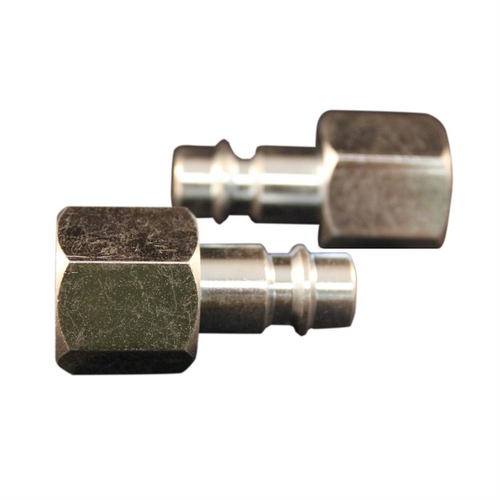 Milton Industries HI-Flo V-Style 3/8" FNPT Steel Plug 2/cd