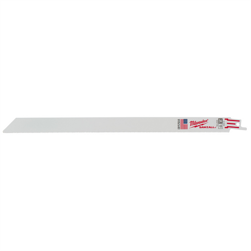 Milwaukee Tool 12" 18 TPI SAWZALL Blades (10 Pk Bulk) Milwaukee Tool 12" 18 TPI SAWZALL Blades (10 Pk Bulk)