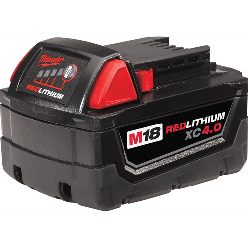 Milwaukee Tool M18 REDLITHIUM XC 4.0 Extended Capacity Battery Pack Milwaukee Tool M18 REDLITHIUM XC 4.0 Extended Capacity Battery Pack