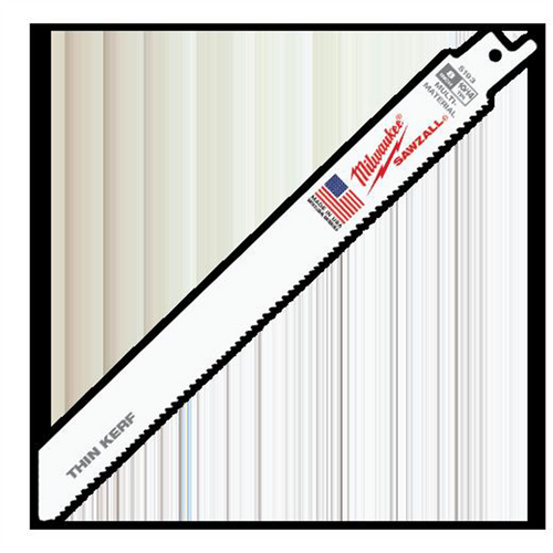 Milwaukee Tool 8" 10/14 TPI SAWZALL Blades (5 Pk)