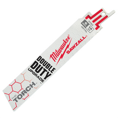 Milwaukee Tool 6" 14 TPI The Torch SAWZALL Blades (25 Pk) Milwaukee Tool 6" 14 TPI The Torch SAWZALL Blades (25 Pk)