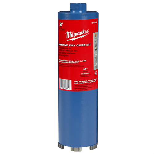 Milwaukee Tool 2" Dry Core Masonry Bit