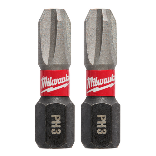 Milwaukee Tool SHOCKWAVE Insert Bit Phillips #3 (250 Pk)