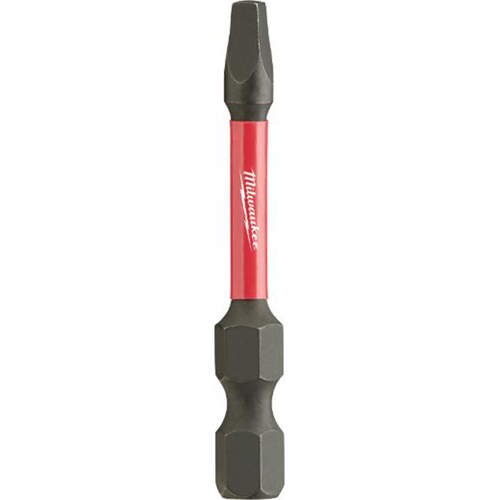 Milwaukee Tool SHOCKWAVE 2” Impact Square Recess #2 Power Bit Milwaukee Tool SHOCKWAVE 2” Impact Square Recess #2 Power Bit