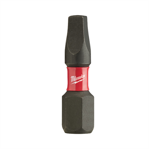Milwaukee Tool SHOCKWAVE Impact Square Recess #3 Insert Bits (Bulk 25)