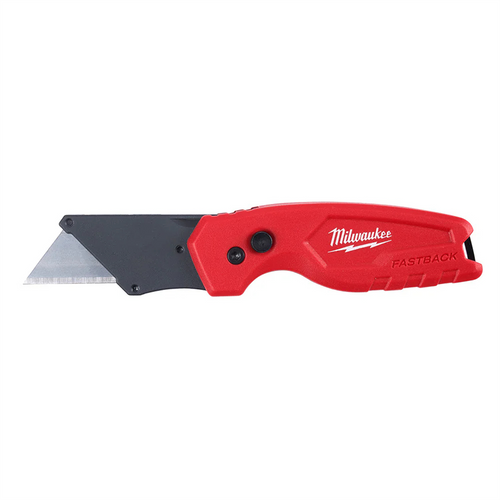 Milwaukee Tool FASTBACK Compact Folding Utility Knife Milwaukee Tool FASTBACK Compact Folding Utility Knife