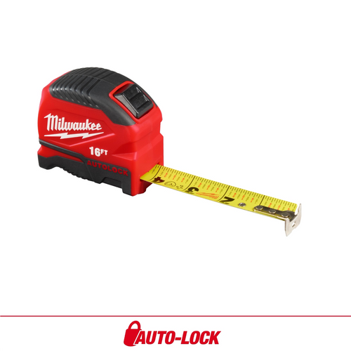 Milwaukee Tool 16ft Auto-Lock Tape Measure Milwaukee Tool 16ft Auto-Lock Tape Measure