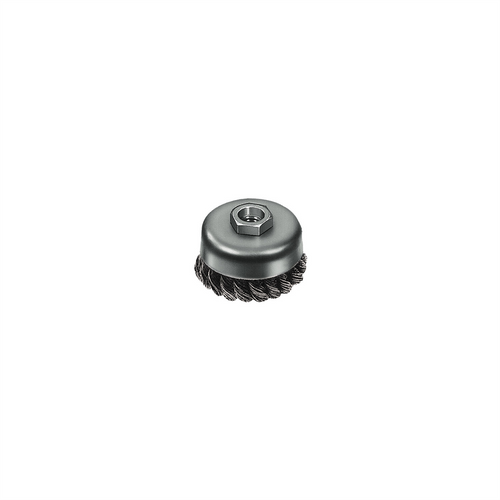 Milwaukee Tool 3-1/2" Knot Wire Cup Brush - Carbon Steel