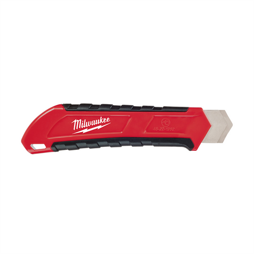 Milwaukee Tool 25mm Snap Off Knife with Metal Lock and Precision Cut Blade Milwaukee Tool 25mm Snap Off Knife with Metal Lock and Precision Cut Blade