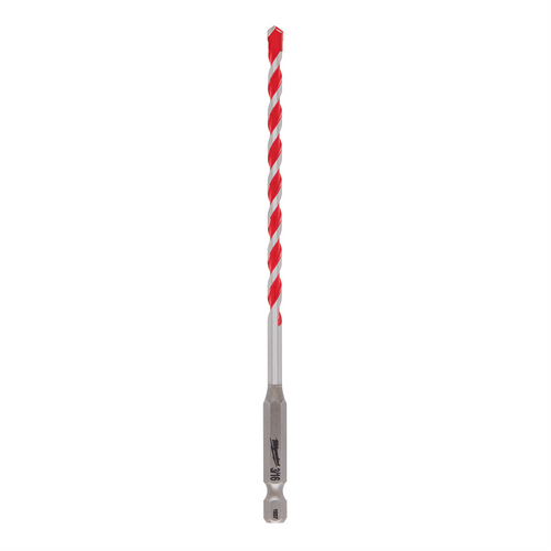 Milwaukee Tool 3/16" x 4" x 6" SHOCKWAVE Impact Duty Carbide Hammer Drill Bit