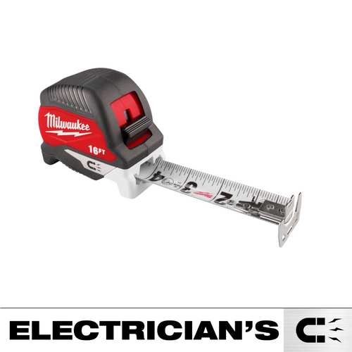 Milwaukee Tool 16ft Electrician Feets Magnetic Tape Measure Milwaukee Tool 16ft Electrician Feets Magnetic Tape Measure