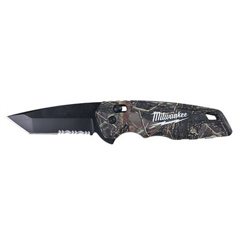 Milwaukee Tool FASTBACK Camo Spring Assisted Folding Knife Milwaukee Tool FASTBACK Camo Spring Assisted Folding Knife